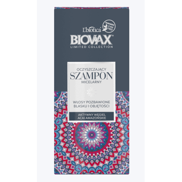 Biovax -  BIOVAX LIMITED oczyszczający szampon micelarny włosy pozbawione blasku i objętości